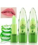 Aloe Vera 99% Moisturizing Lip Balm – Hydrating Color Changing Lip Care Balm