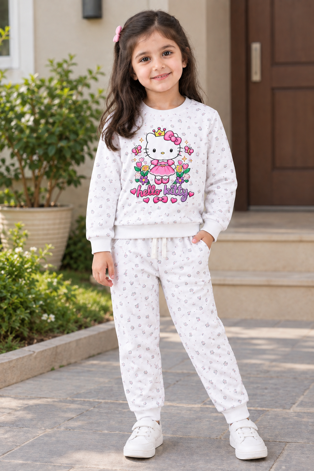 cotton fleece model 4-5 year old kid